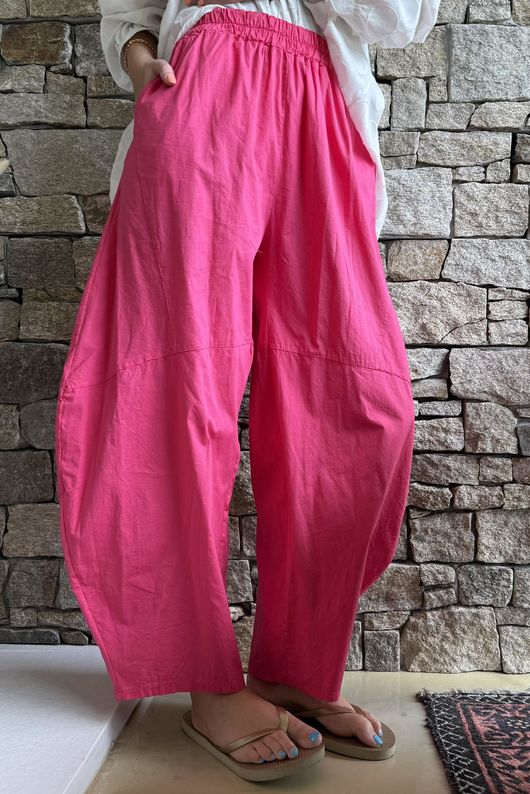 Paloma Classic Barrel Pant Miami Pink